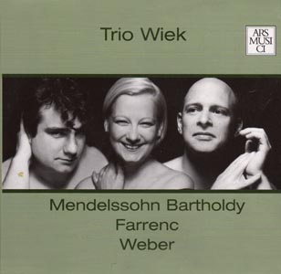 CD-Cover: Trio Wiek - Mendelssohn, Farrenc, Weber