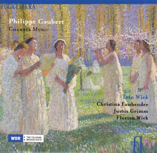 CD-Cover: Trio Wiek - Philippe Gaubert, Chamber Music