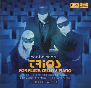 CD-Cover: Trio Wiek - VoxBalanae